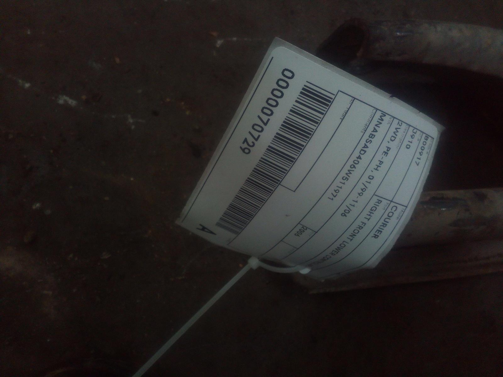 View Auto part Right Front Lower Control Arm Ford Courier 2006