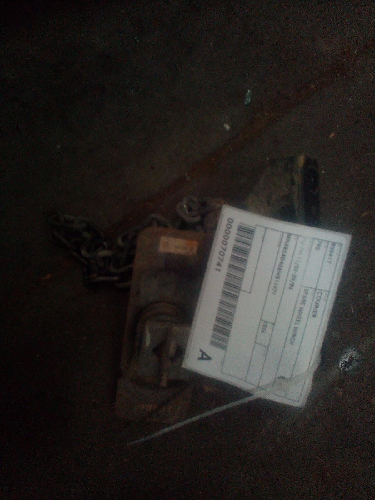 View Auto part Spare Wheel Winch Ford Courier 2006