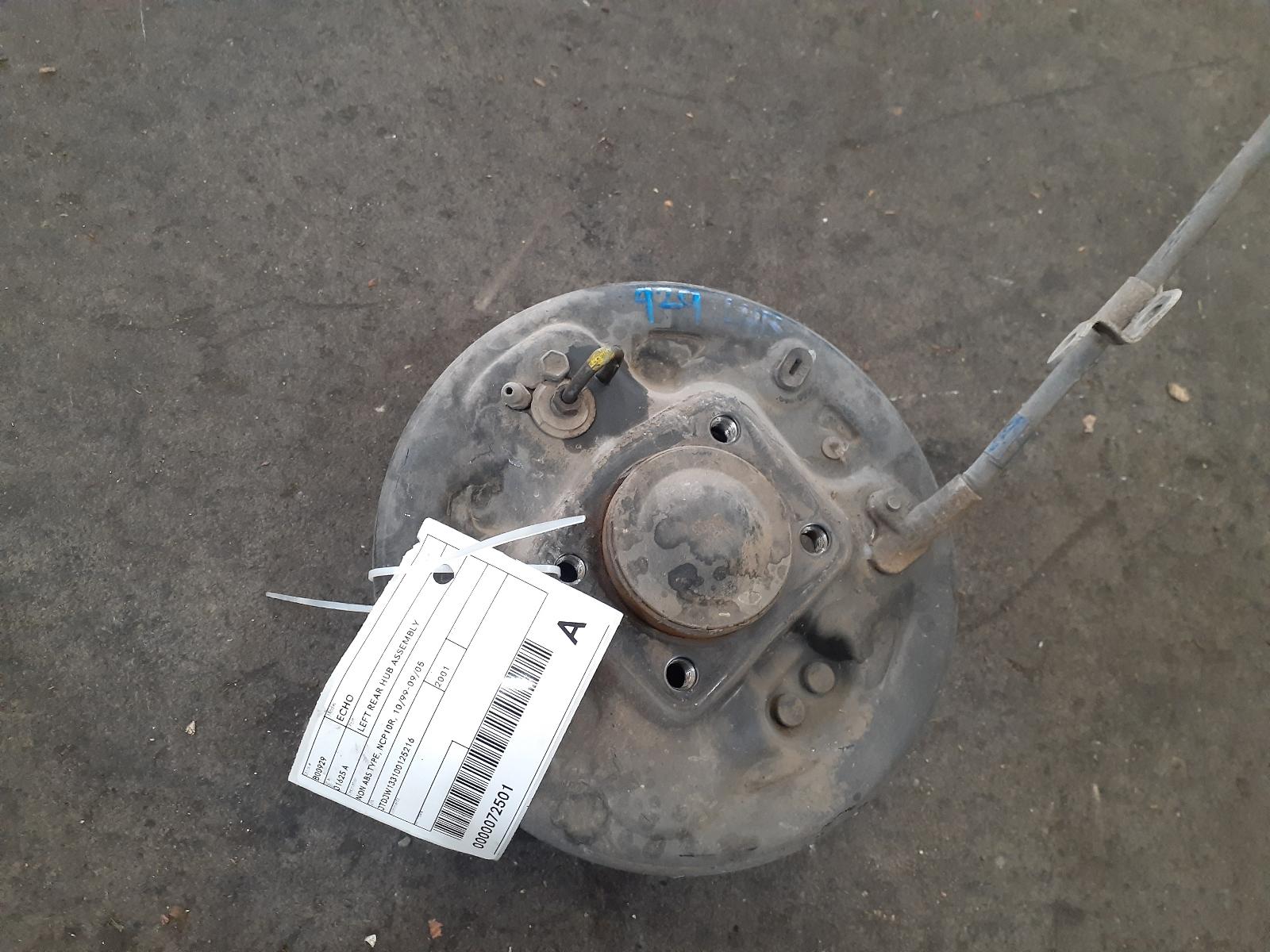 View Auto part Left Rear Hub Assembly Toyota Echo 2001