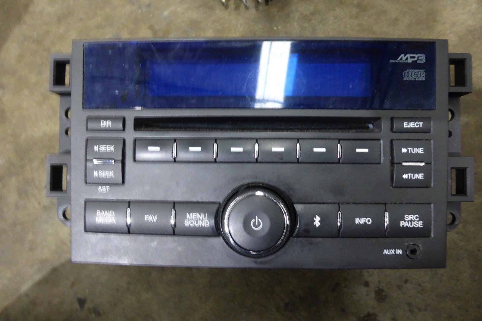 View Auto part Radio/Cd/Dvd/Sat/Tv Holden Captiva 2012