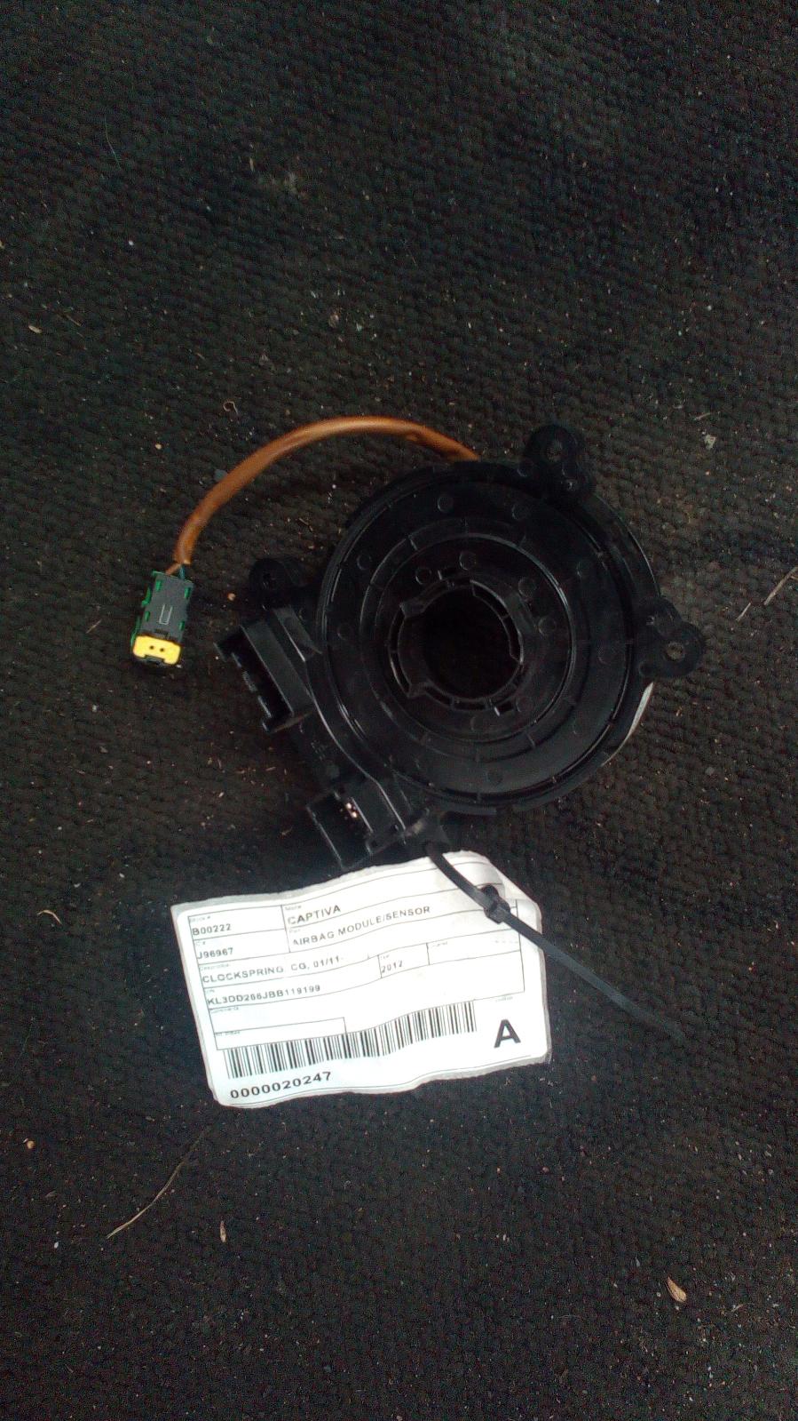 View Auto part Airbag Module/Sensor Holden Captiva 2012