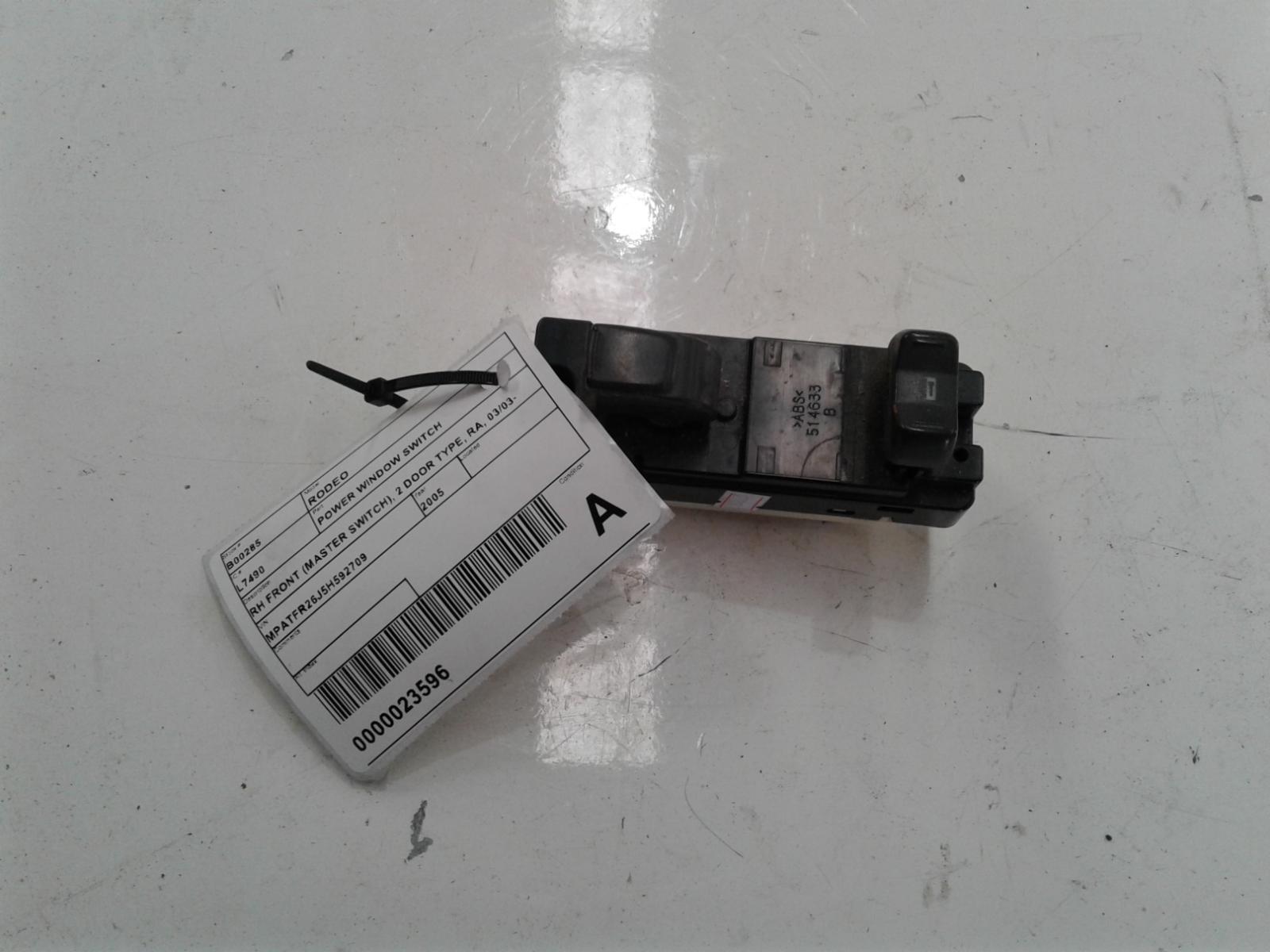 View Auto part Pwr Dr Wind Switch Holden Rodeo 2005