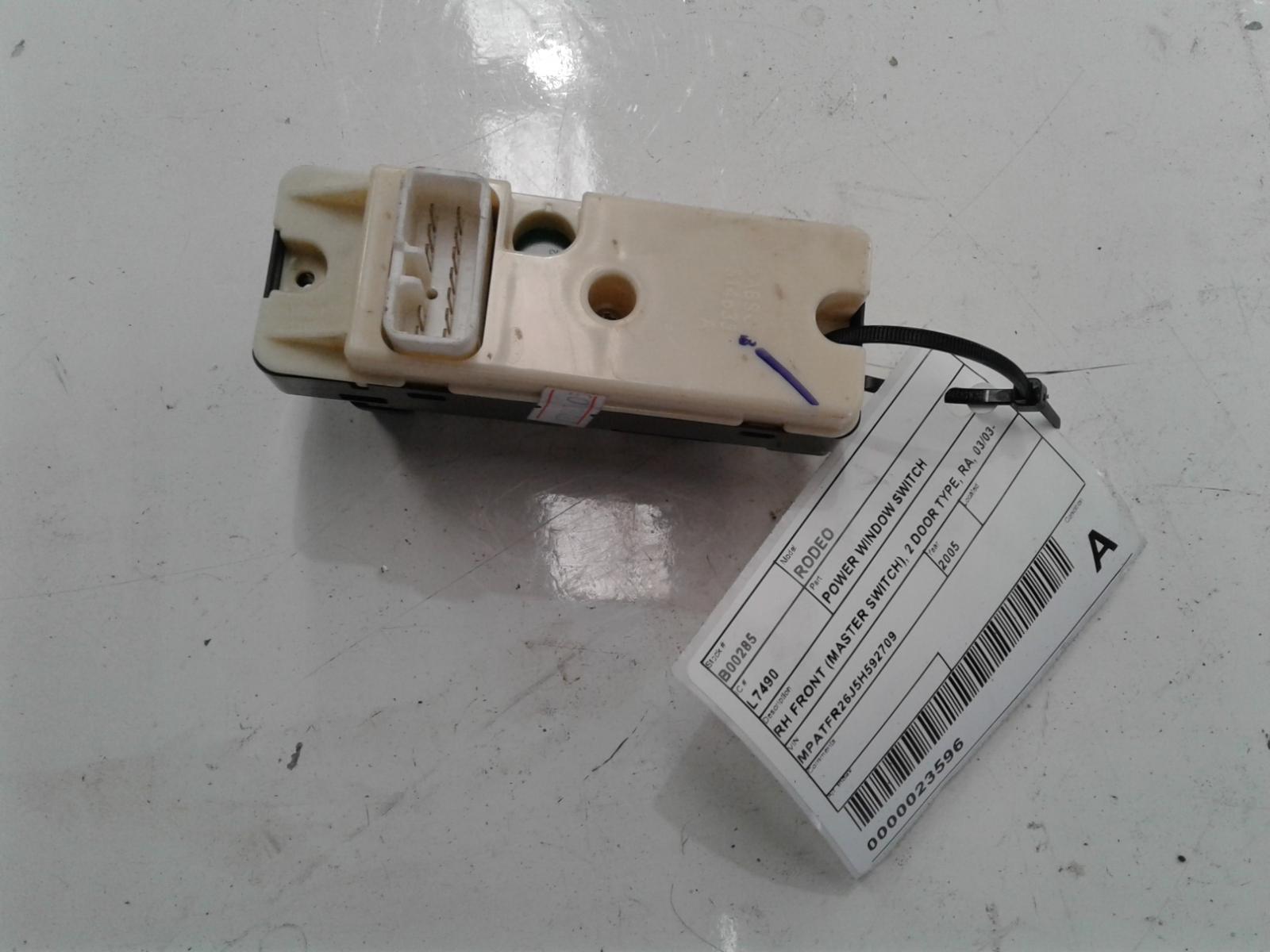 View Auto part Pwr Dr Wind Switch Holden Rodeo 2005