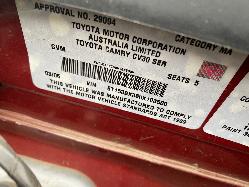View Auto part Rear/Tailgate Glass Toyota Camry 2006