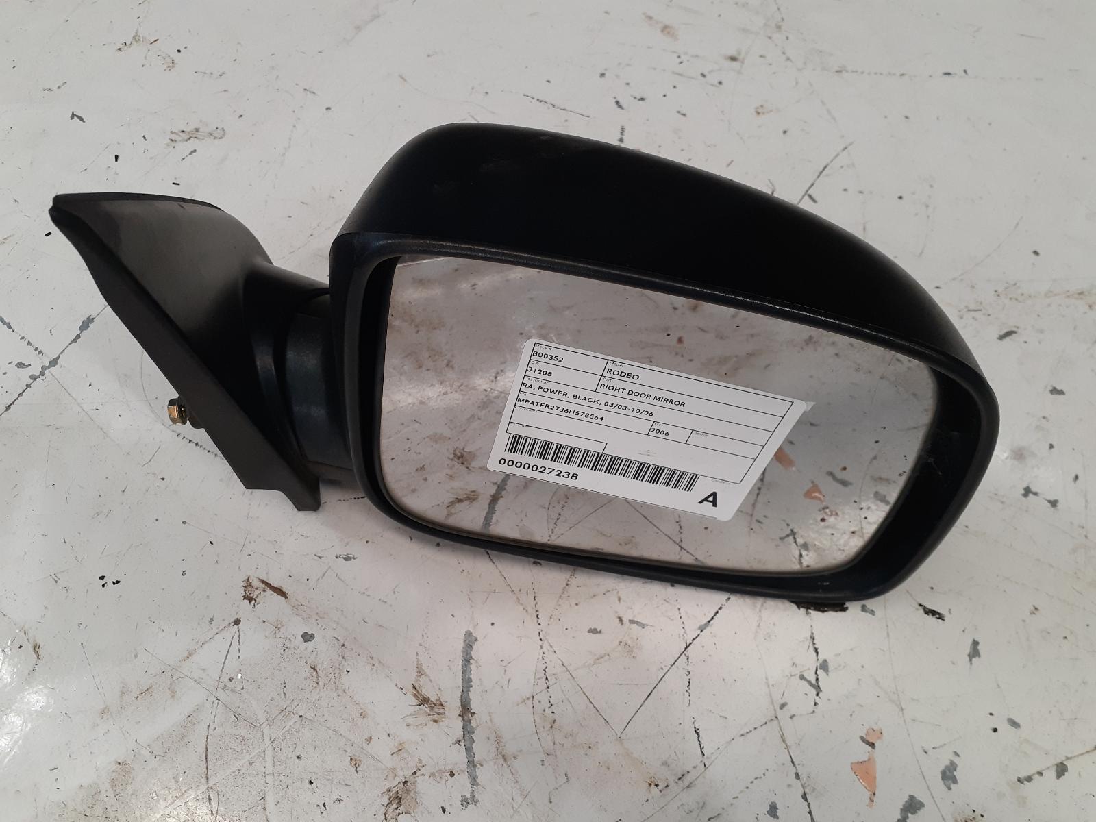 View Auto part Right Door Mirror Holden Rodeo 2006