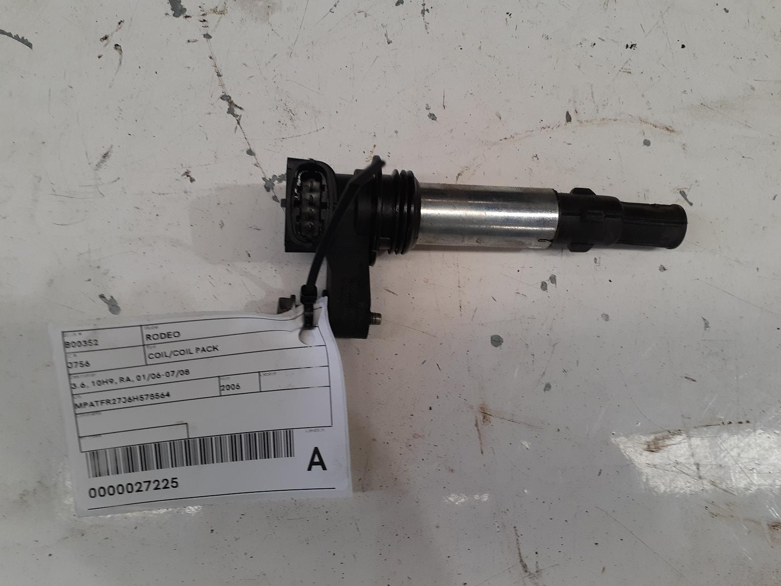 View Auto part Coil/Coil Pack Holden Rodeo 2006