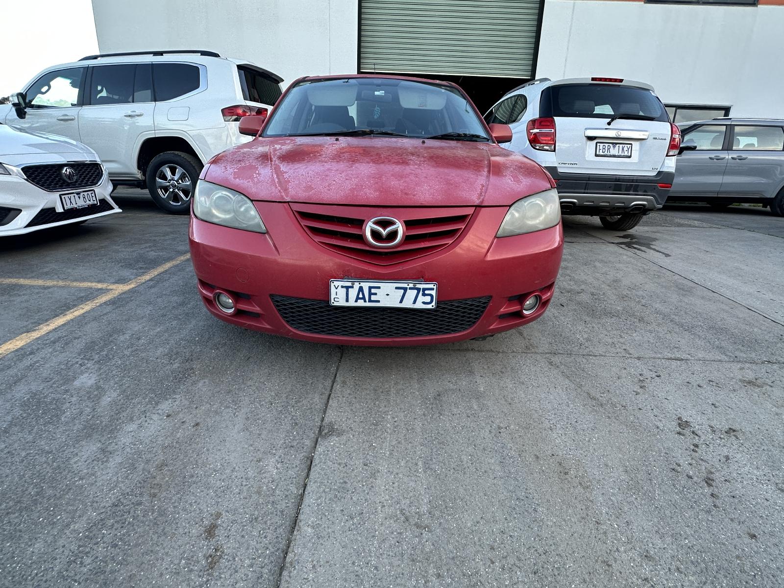 View Auto part Rear Garnish Mazda 3 2004