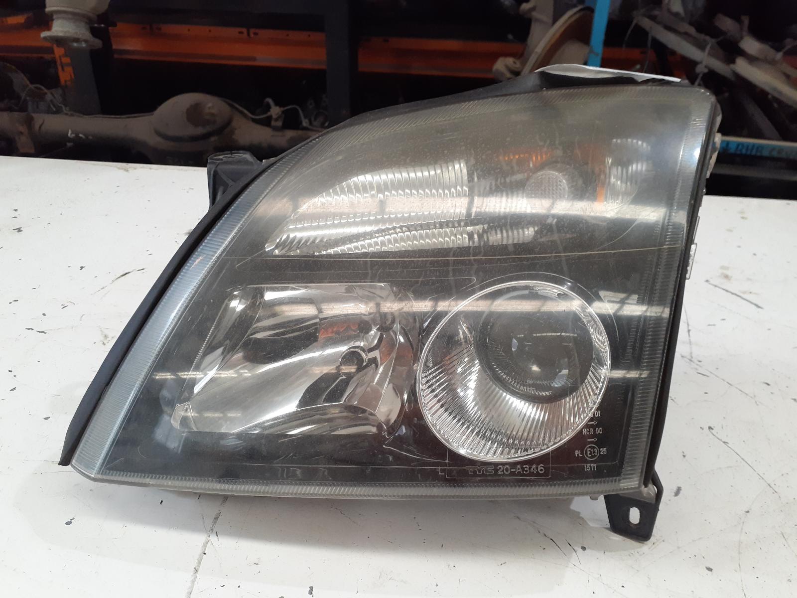 View Auto part Left Headlamp Holden Vectra 2003