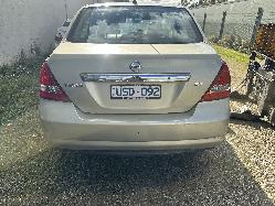 View Auto part Left Rear 1/4 Door Glass Nissan Tiida 2007