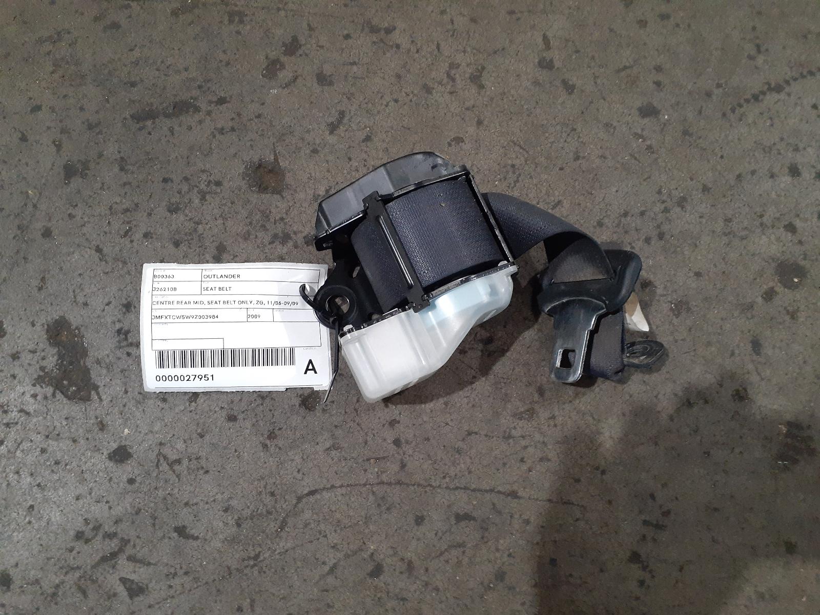 View Auto part Seatbelt/Stalk Mitsubishi Outlander 2009