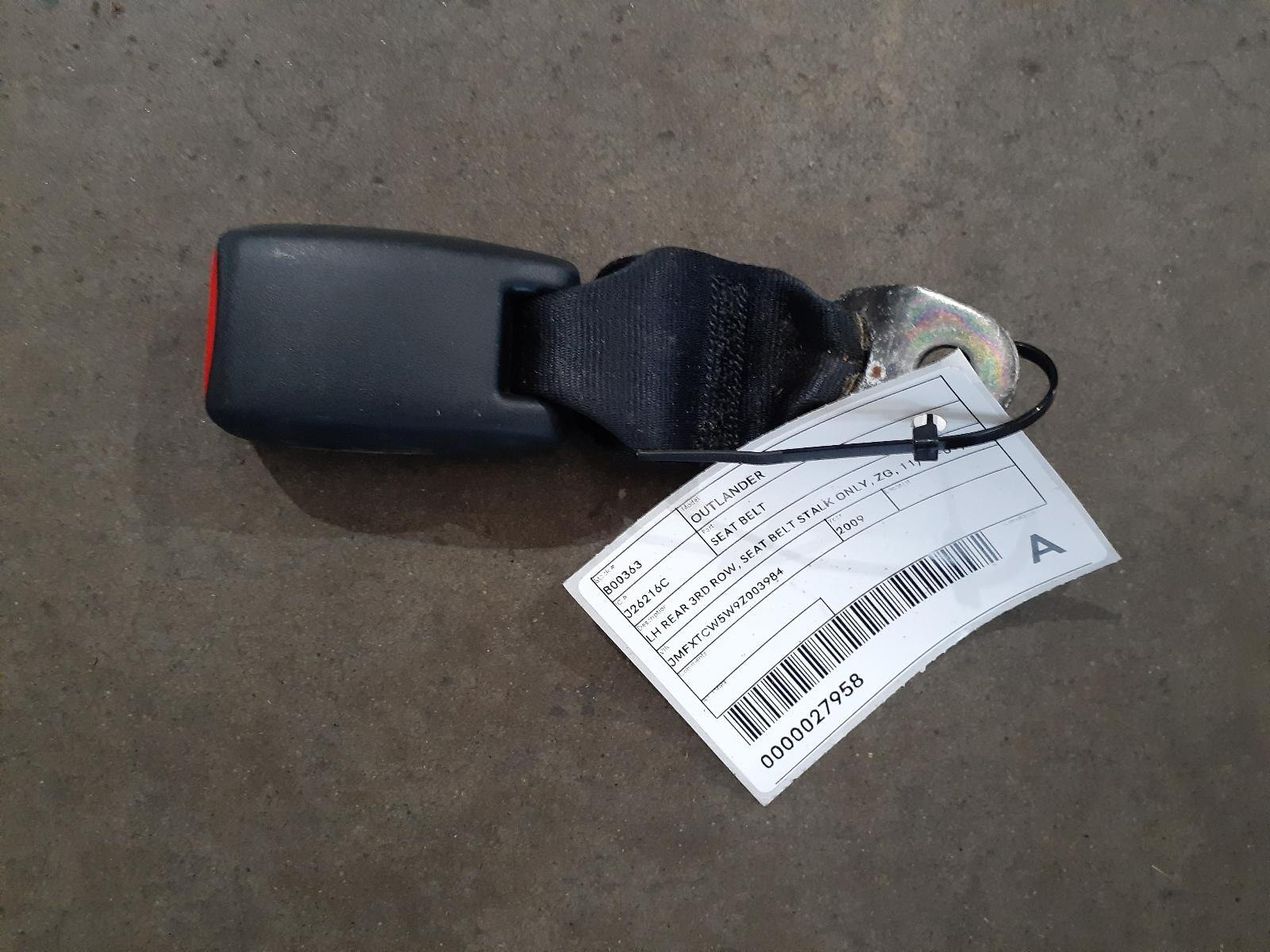 View Auto part Seatbelt/Stalk Mitsubishi Outlander 2009