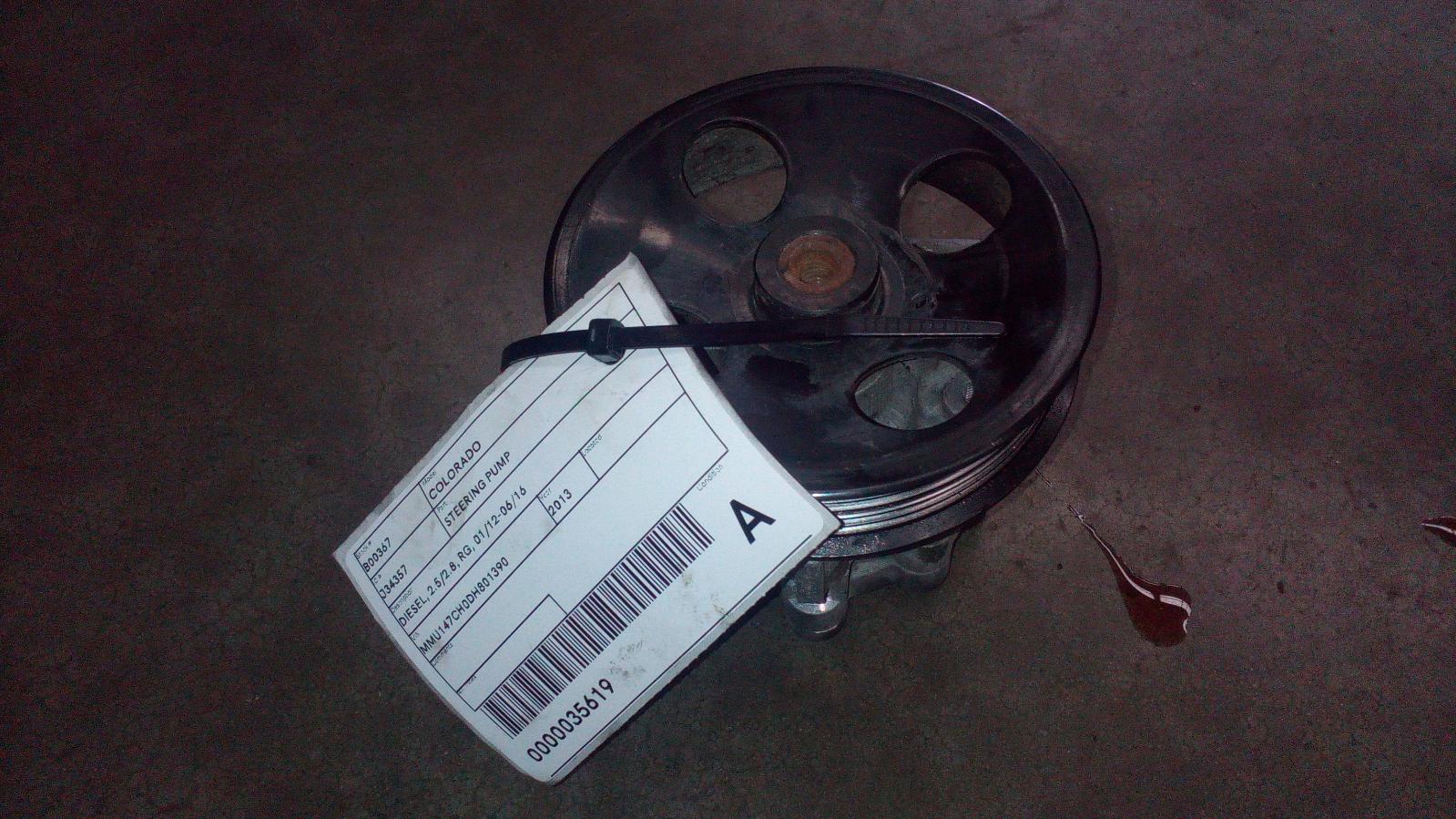 2013 Holden Colorado Steering Pump View Auto part Steering Pump Holden Colorado 2013