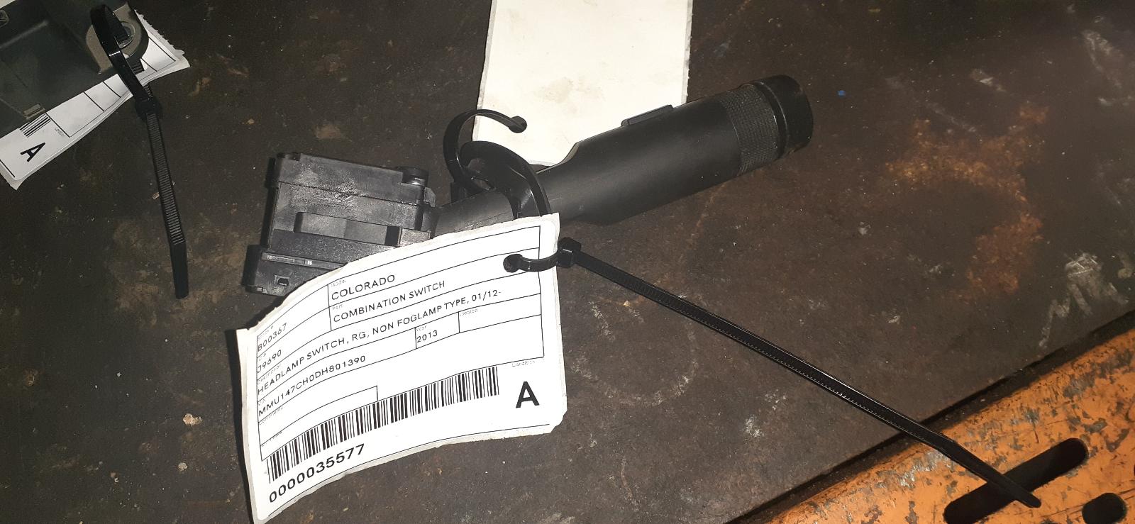 View Auto part Combination Switch Holden Colorado 2013