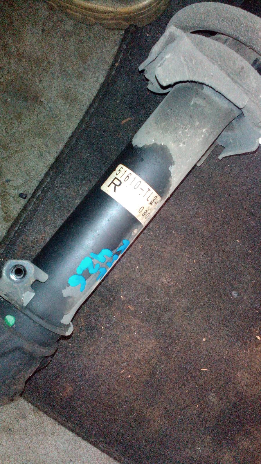 View Auto part Right Front Strut Honda Accord 2009