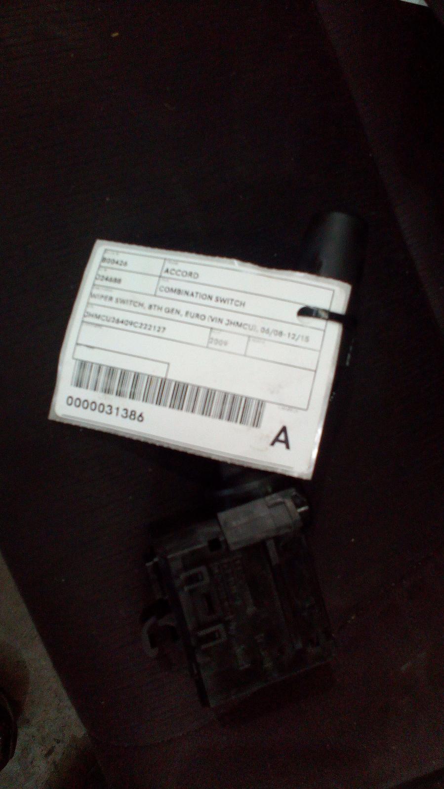 View Auto part Combination Switch Honda Accord 2009