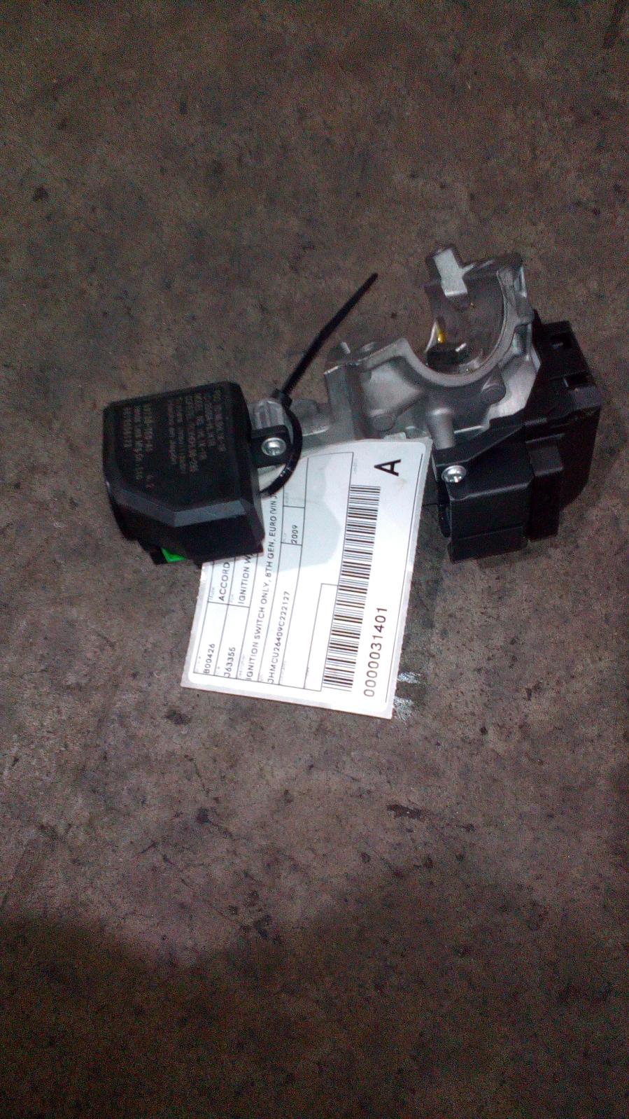 View Auto part Ignition W/ Key Honda Accord 2009