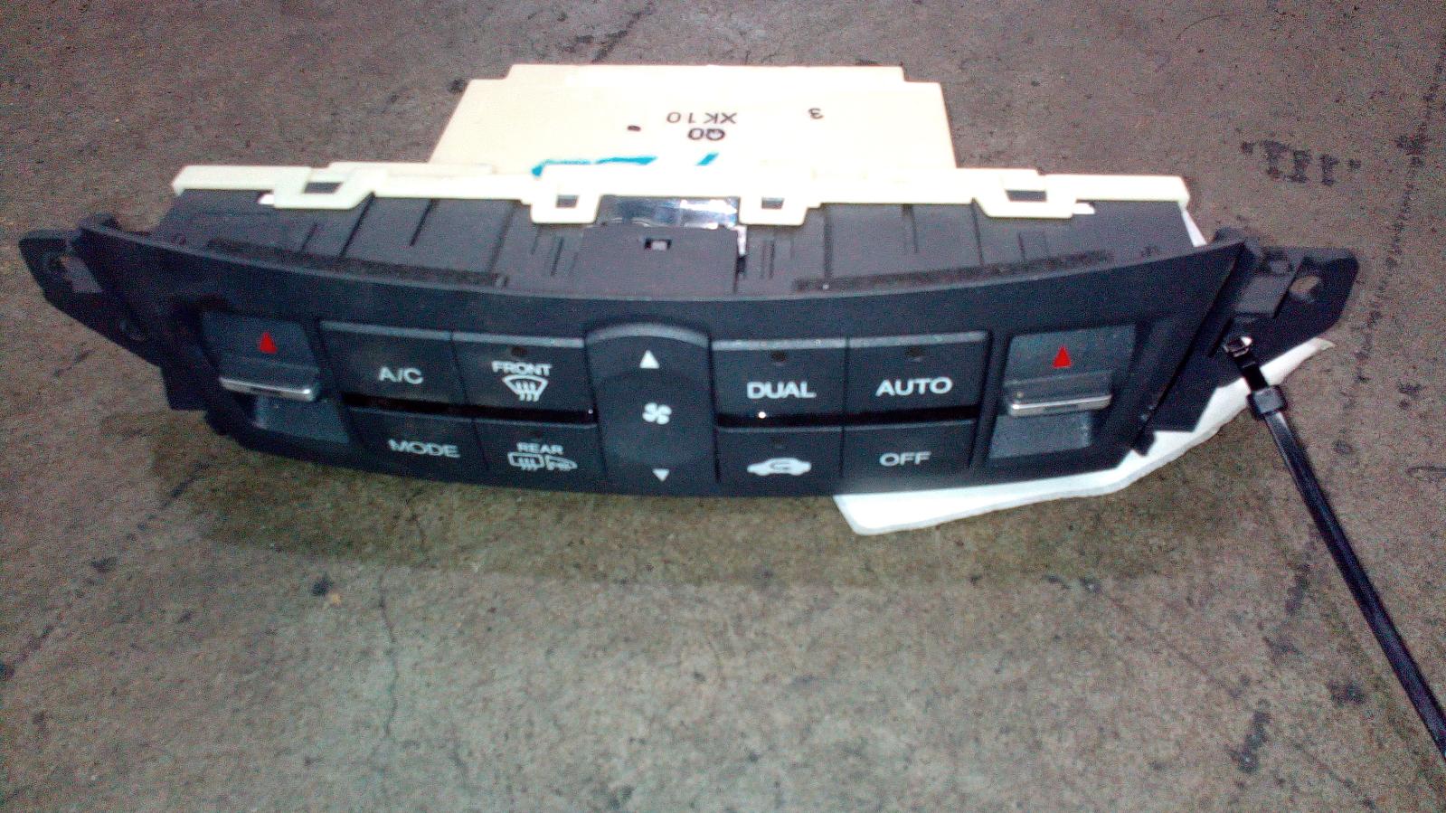 View Auto part Heater/Ac Controls Honda Accord 2009