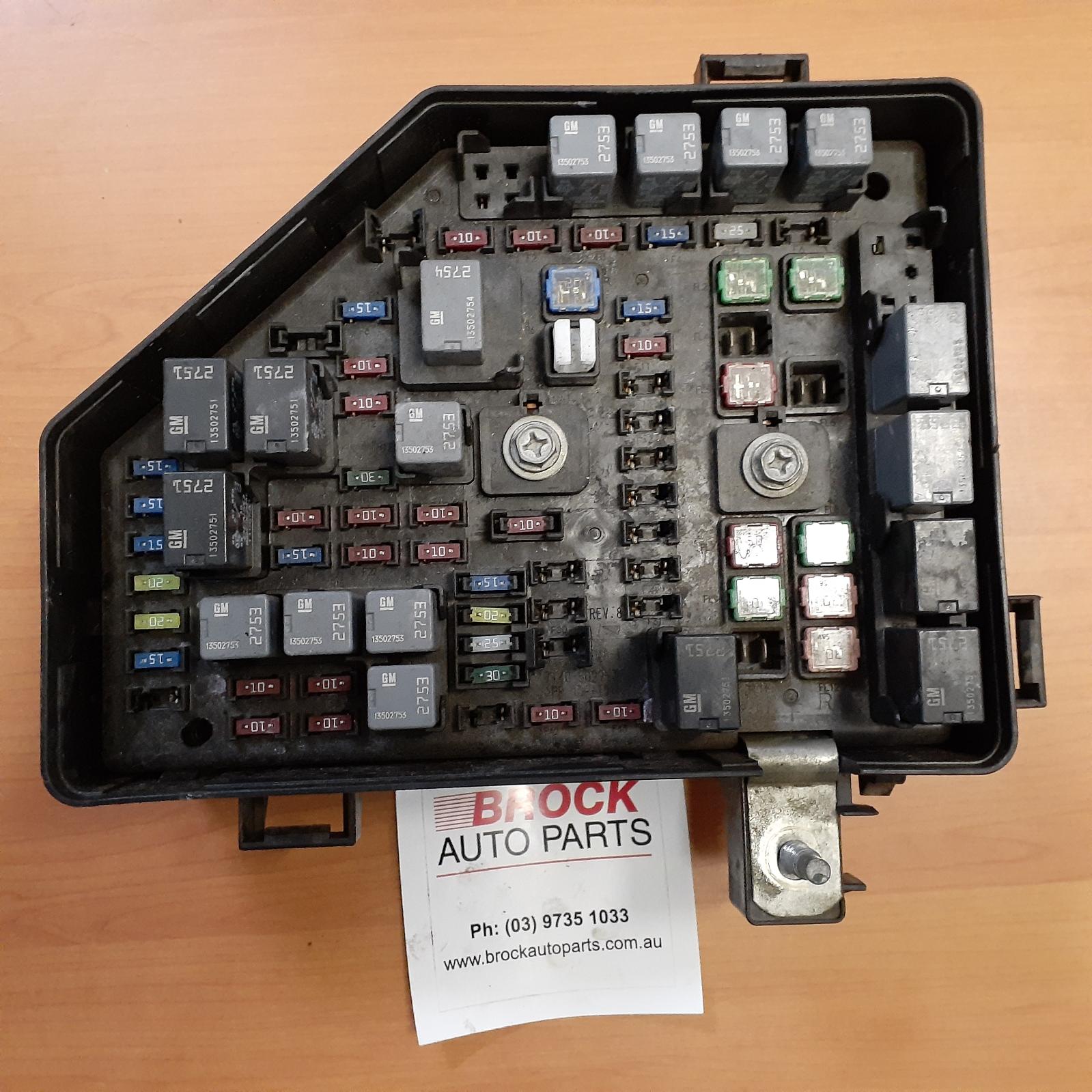 Fuse Box Commodore Holden 2008 Fuse Box Commodore Holden 2008