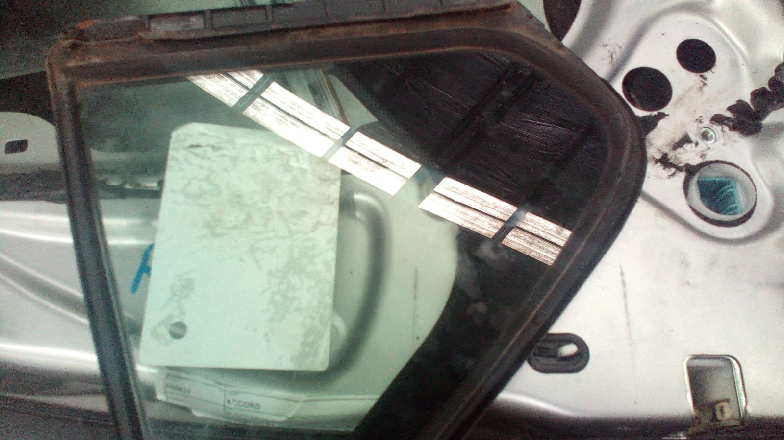 View Auto part Right Rear 1/4 Door Glass Honda Accord 2009
