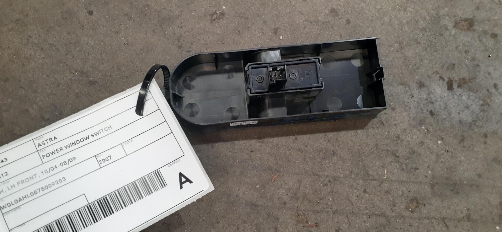 2007 Holden Astra Pwr Dr Wind Switch View Auto part Pwr Dr Wind Switch Holden Astra 2007