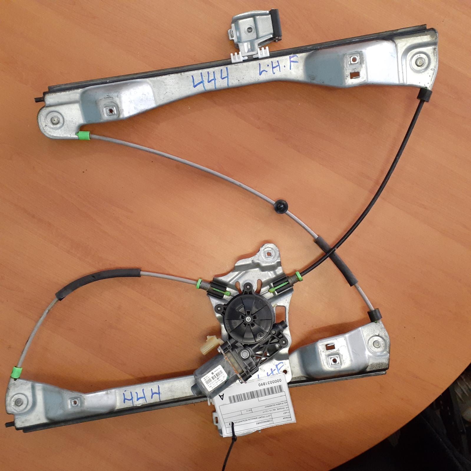 View Auto part Left Front Window Reg/Motor Holden Commodore 2014