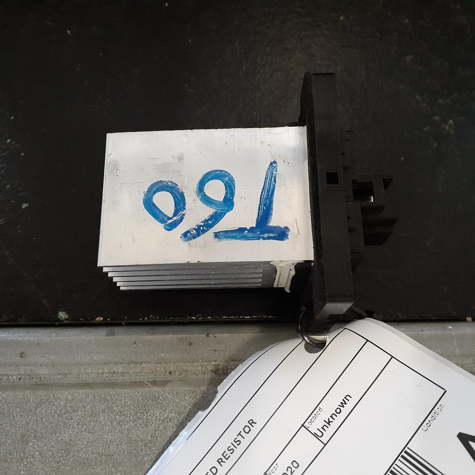 View Auto part Fan Speed Resistor Ldv T60 2020