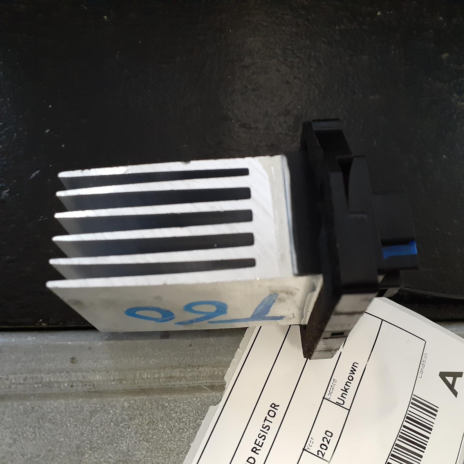 View Auto part Fan Speed Resistor Ldv T60 2020