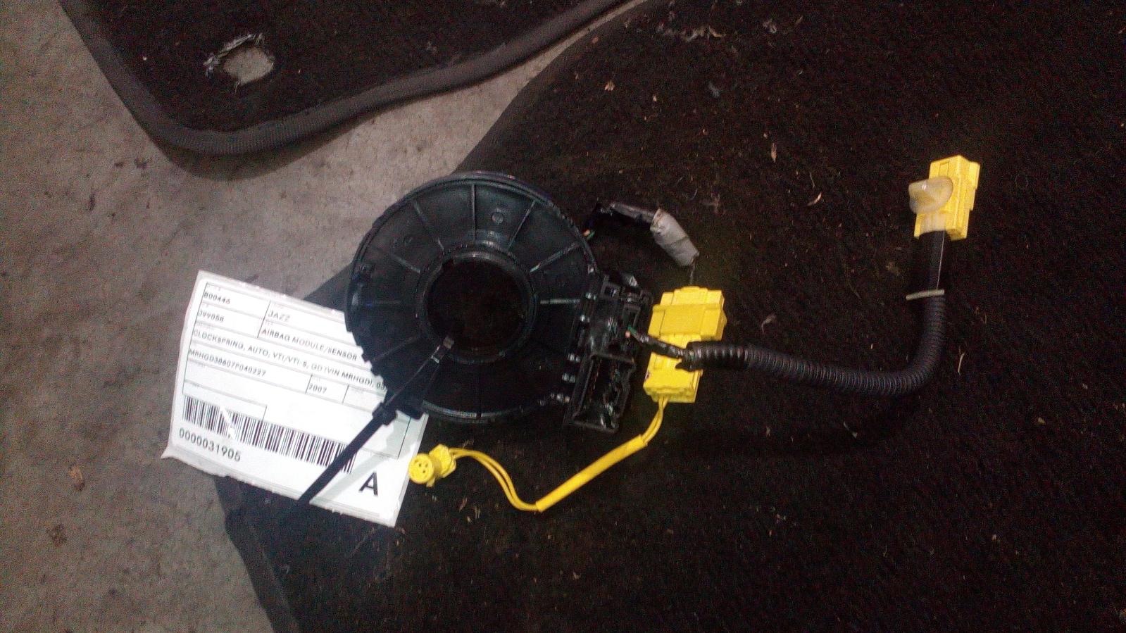 View Auto part Airbag Module/Sensor Honda Jazz 2007