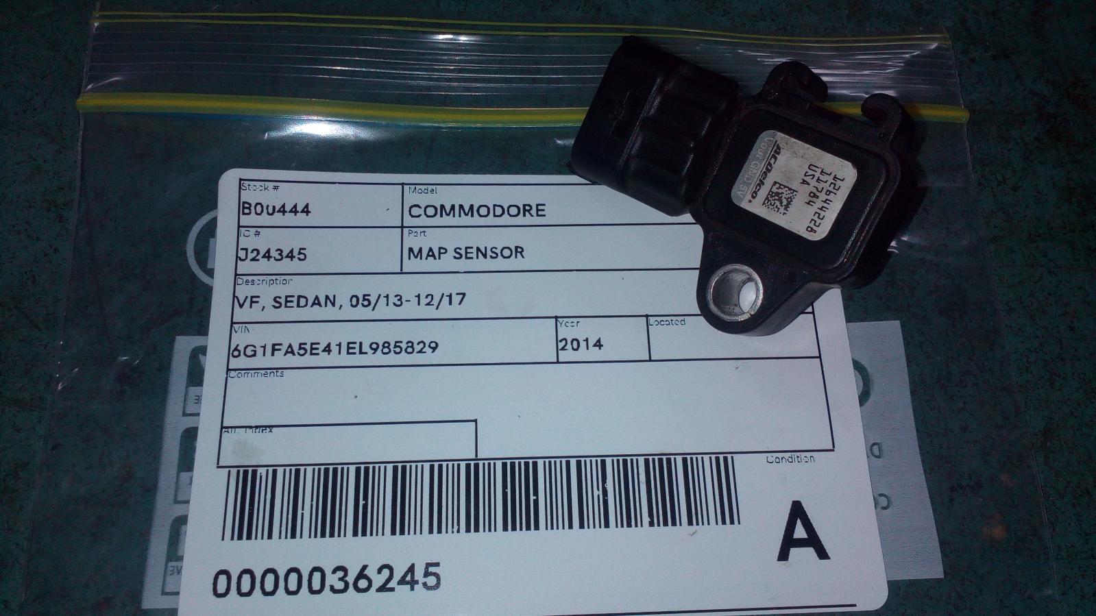 View Auto part Map Sensor Holden Commodore 2014