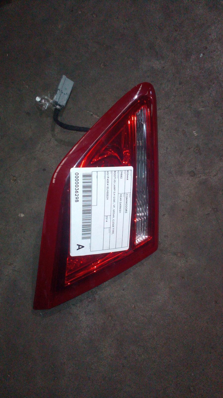 View Auto part Rear Garnish Holden Commodore 2014