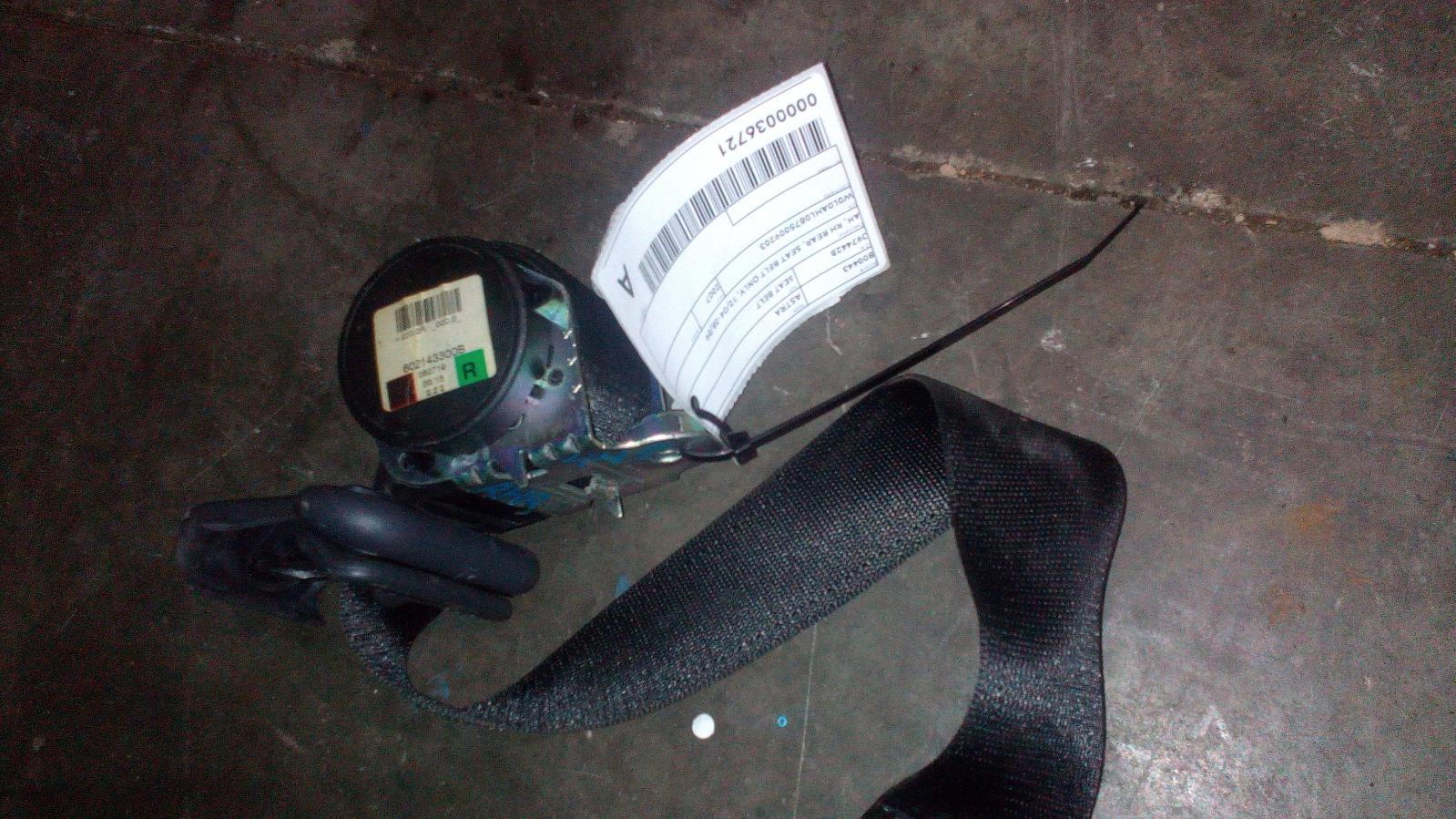 2007 Holden Astra Seatbelt/Stalk View Auto part Seatbelt/Stalk Holden Astra 2007