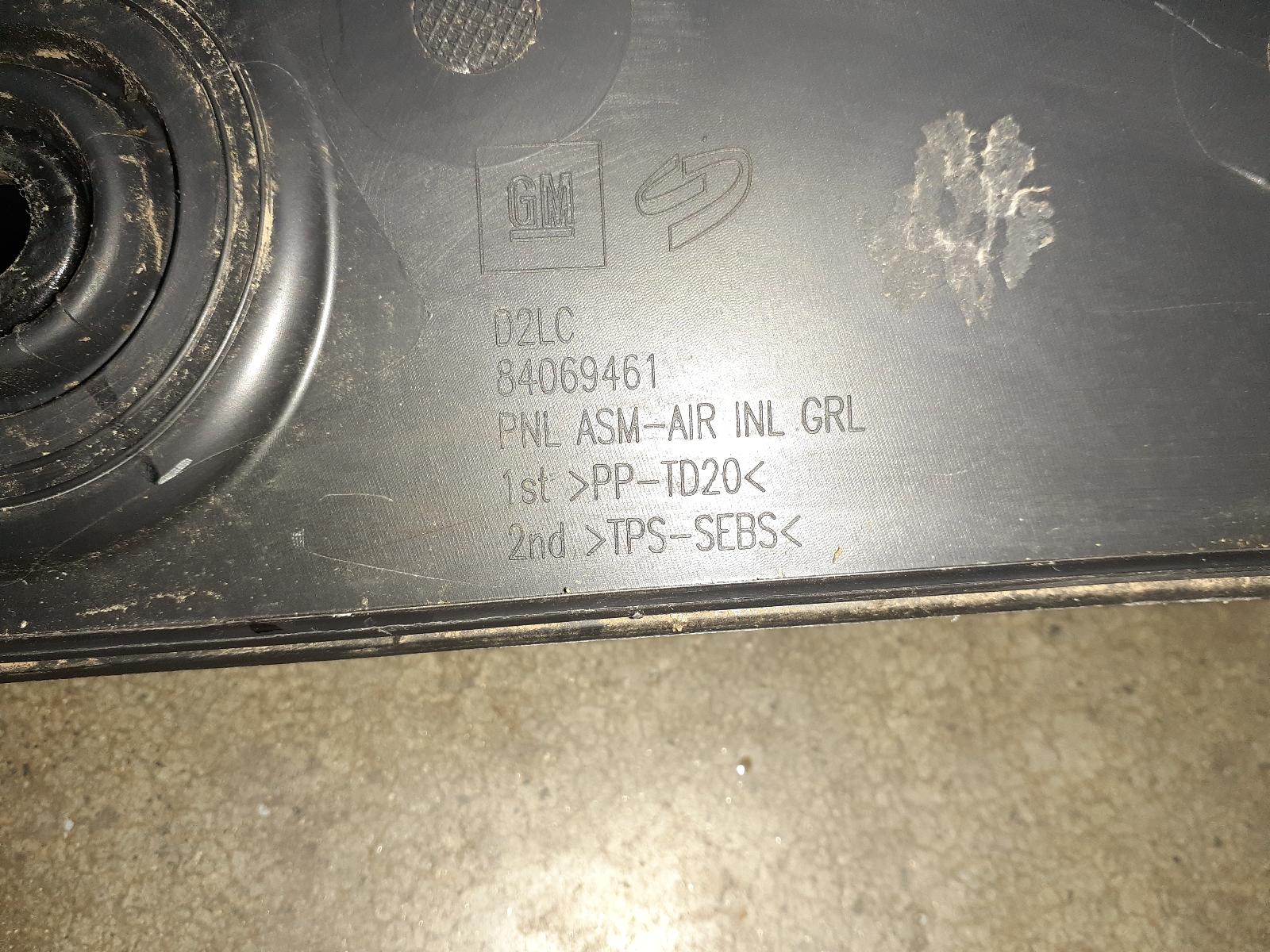 View Auto part Plenum Chamber Holden Cruze 2015