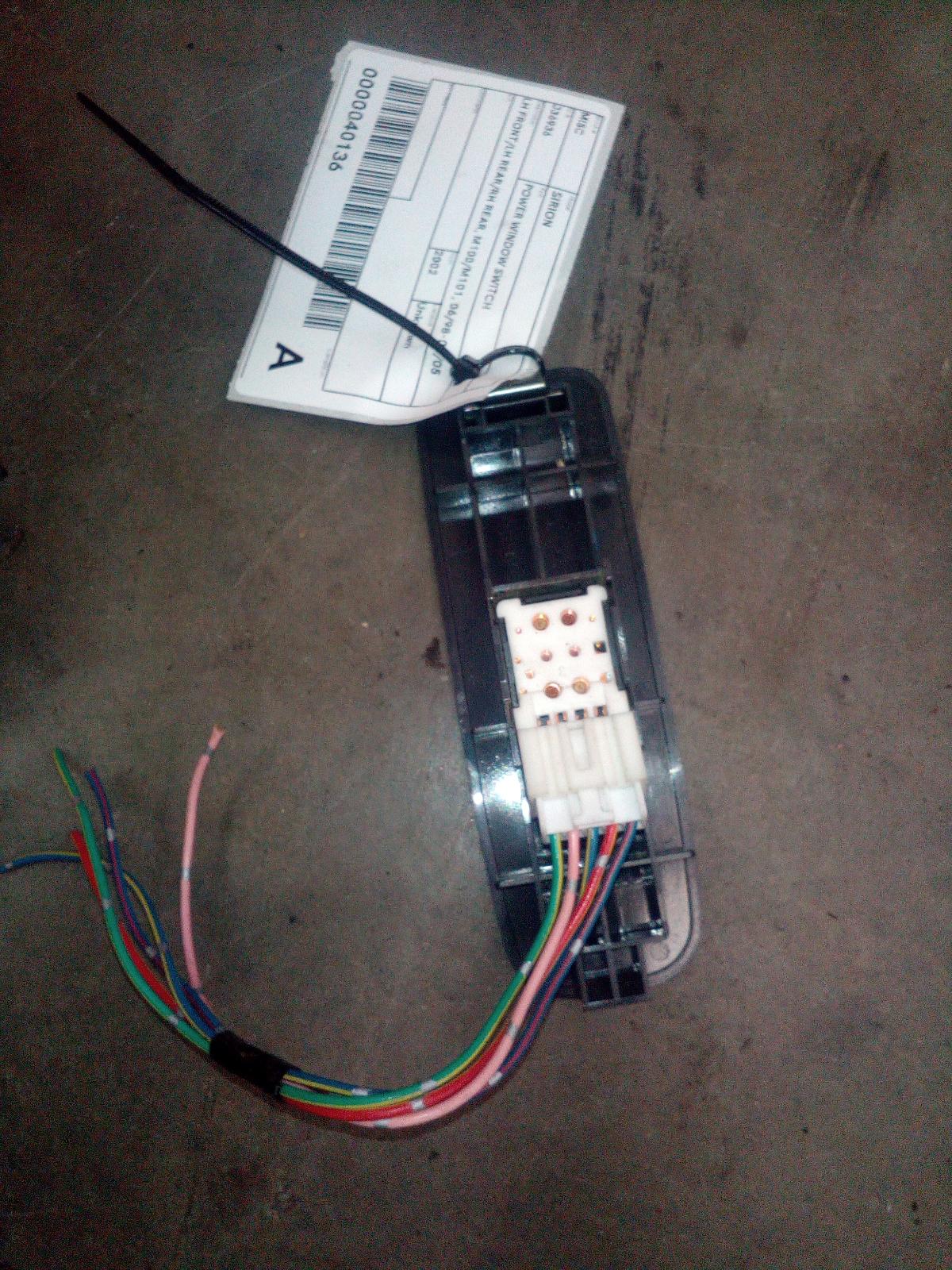 2002 Daihatsu Sirion Pwr Dr Wind Switch View Auto part Pwr Dr Wind Switch Daihatsu Sirion 2002