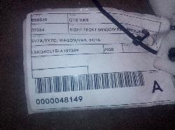 View Auto part Right Front Window Reg/Motor Ldv G10 2020