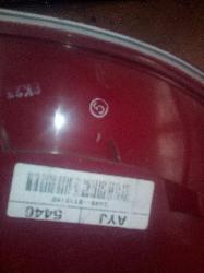 View Auto part Right Taillight Holden Commodore 2009