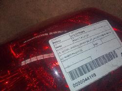 View Auto part Right Taillight Holden Commodore 2009