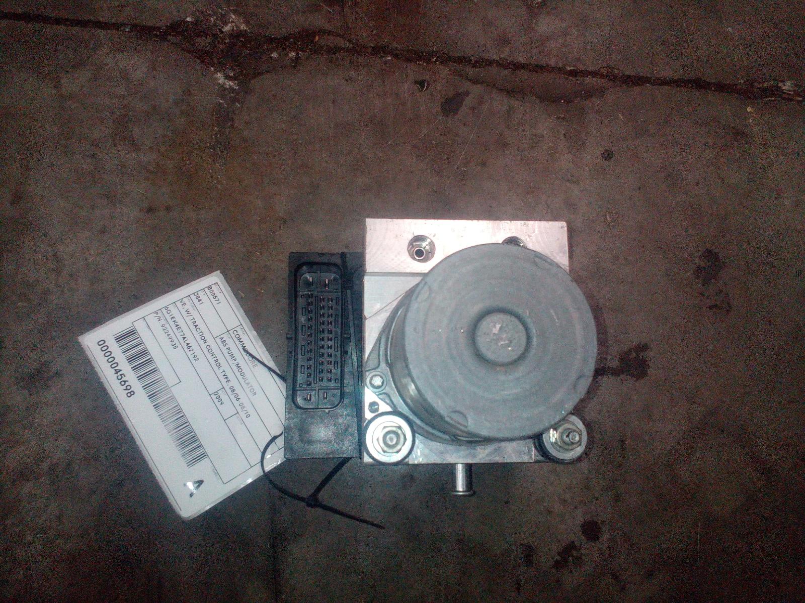 View Auto part Abs Pump/Modulator Holden Commodore 2009