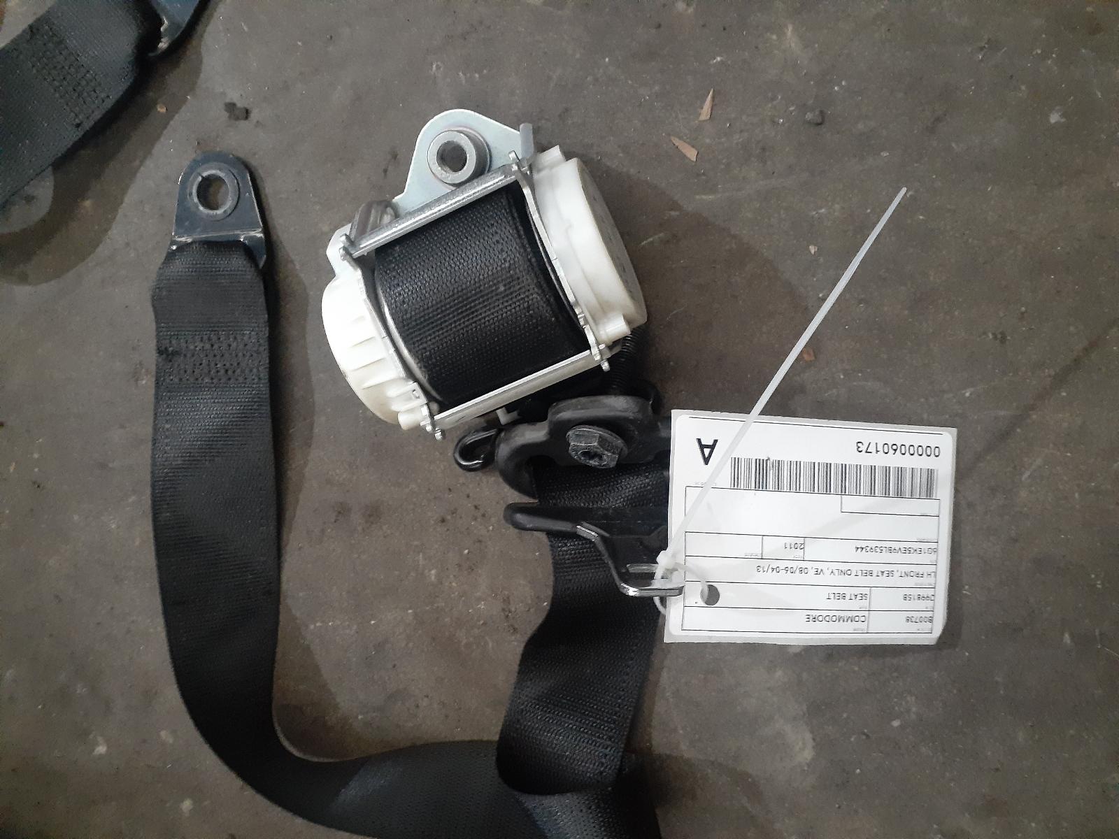 View Auto part Seatbelt/Stalk Holden Commodore 2011