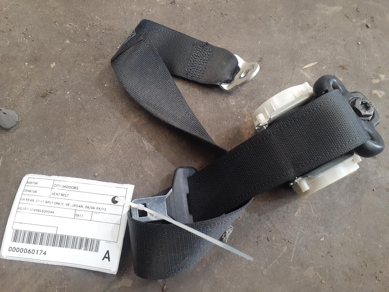 View Auto part Seatbelt/Stalk Holden Commodore 2011