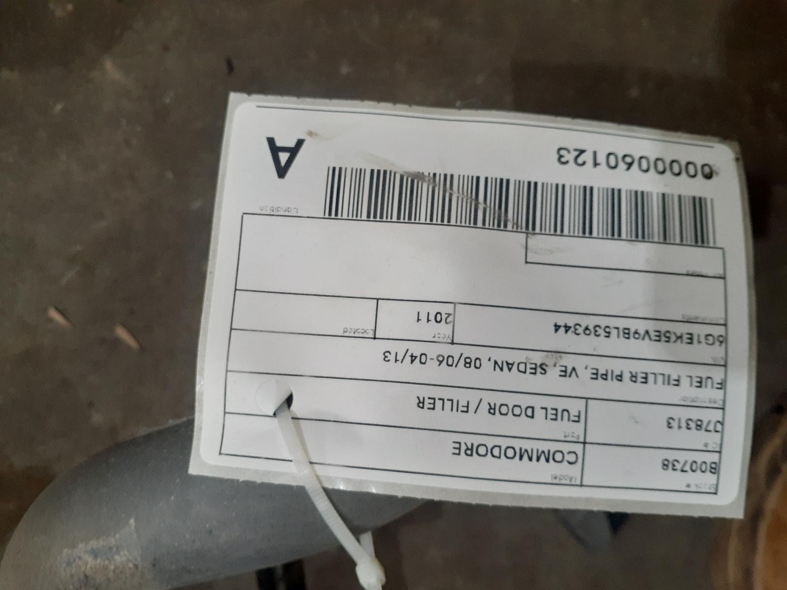 View Auto part Fuel Door / Filler Holden Commodore 2011