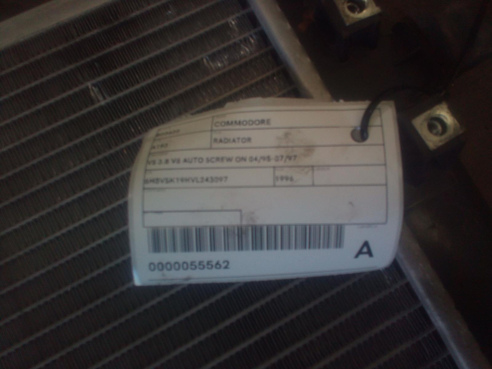 View Auto part Radiator Holden Commodore 1996