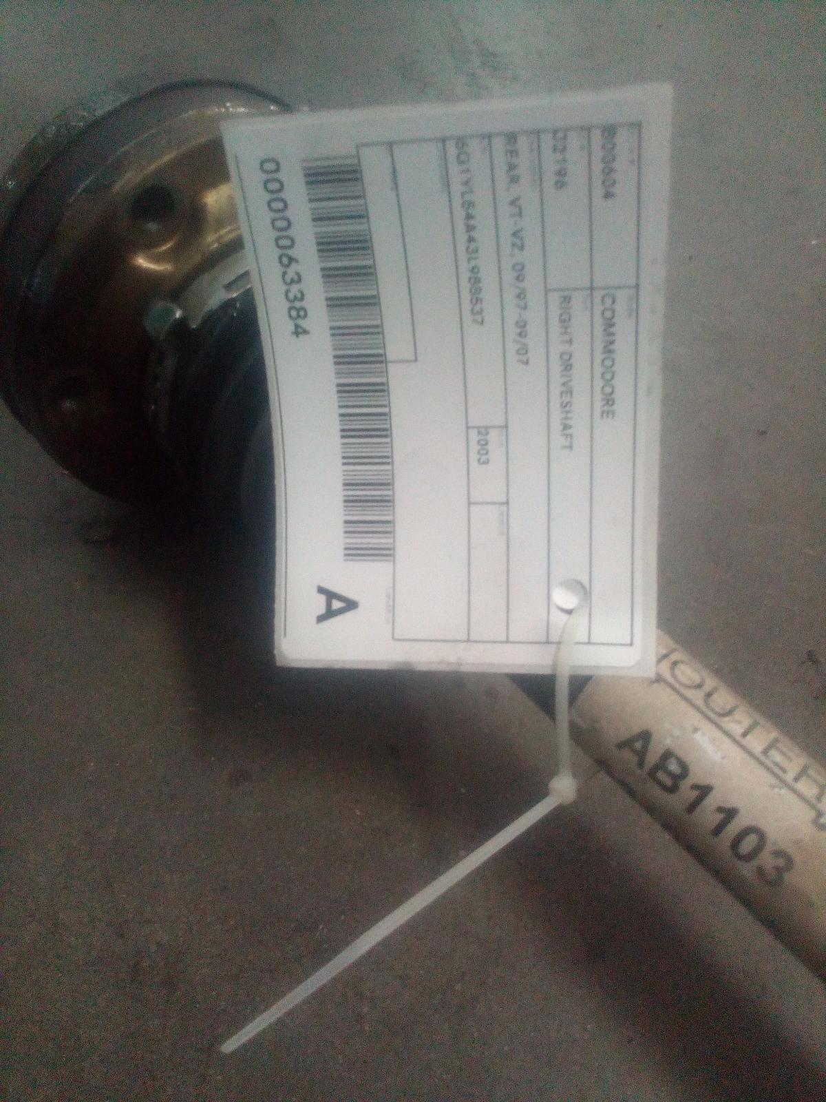 View Auto part Right Driveshaft Holden Commodore 2003