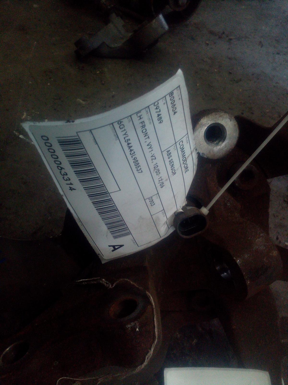 View Auto part Abs Sensor Holden Commodore 2003