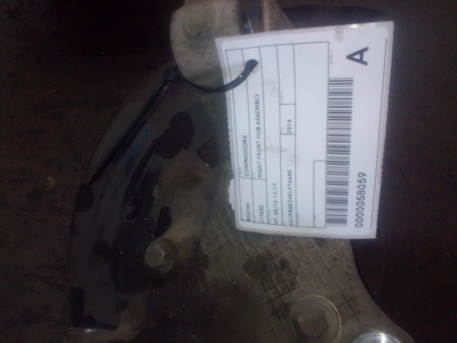 View Auto part Right Front Hub Assembly Holden Commodore 2014