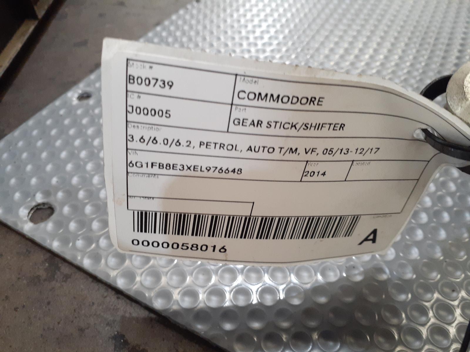 View Auto part Gear Stick/Shifter Holden Commodore 2014