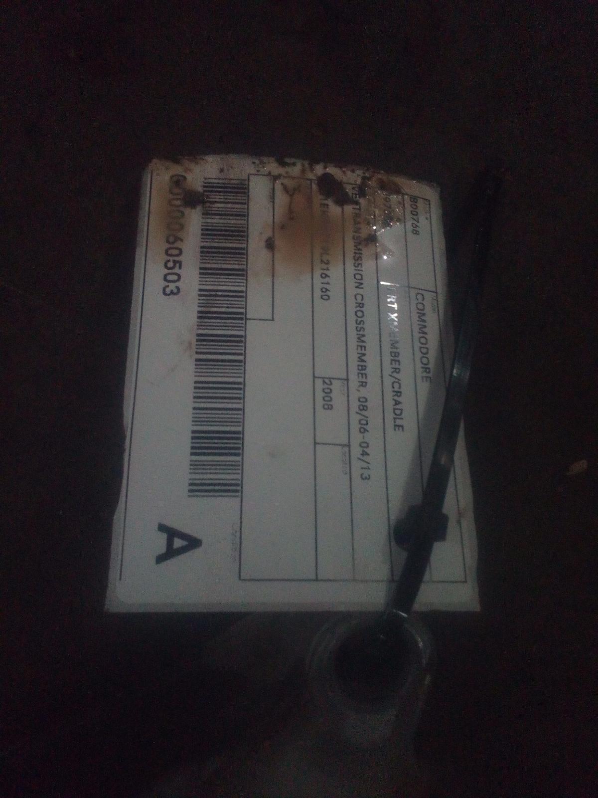 View Auto part Frt Xmember/Cradle Holden Commodore 2008