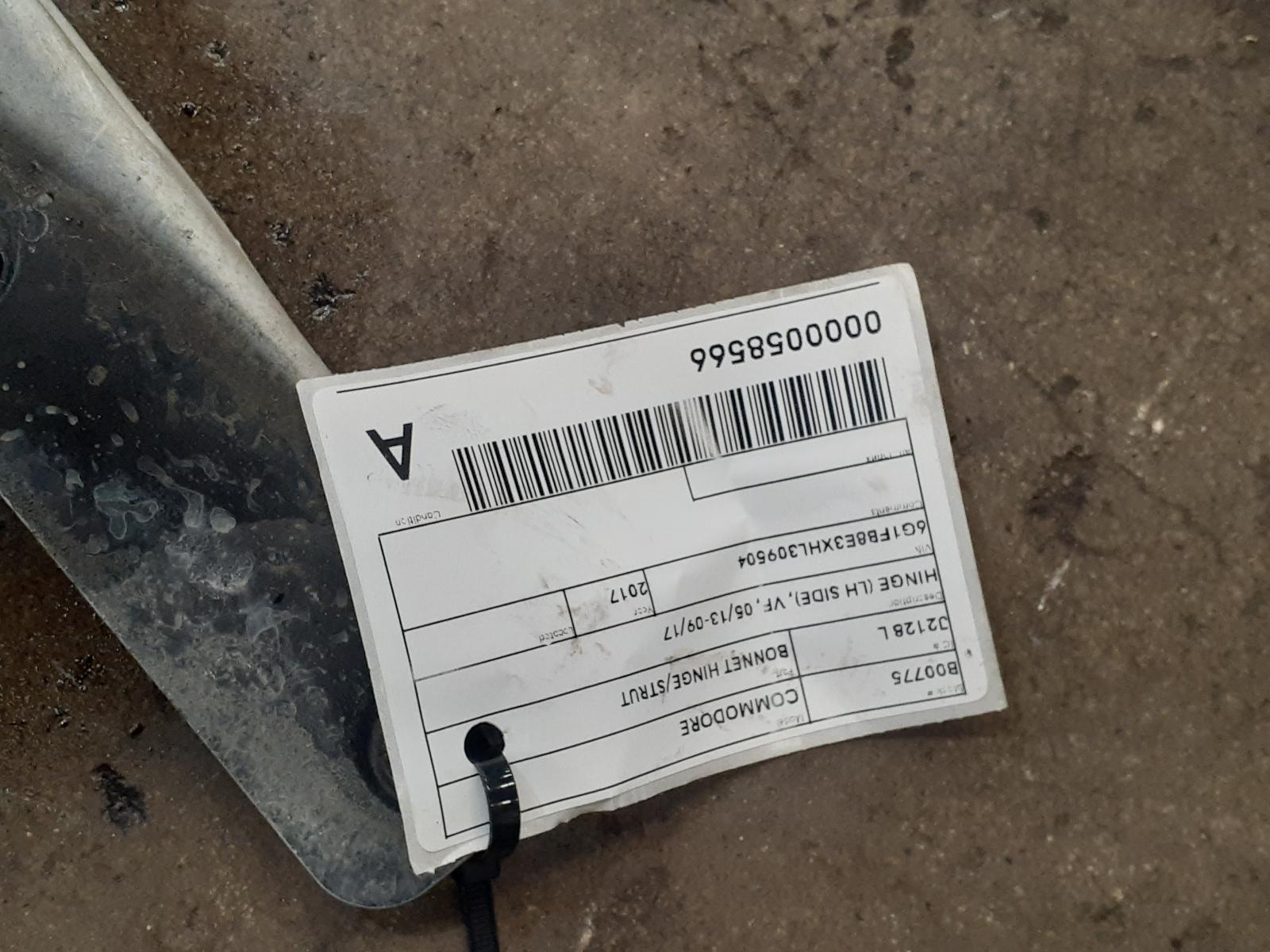 View Auto part Bonnet Hinge/Strut Holden Commodore 2017