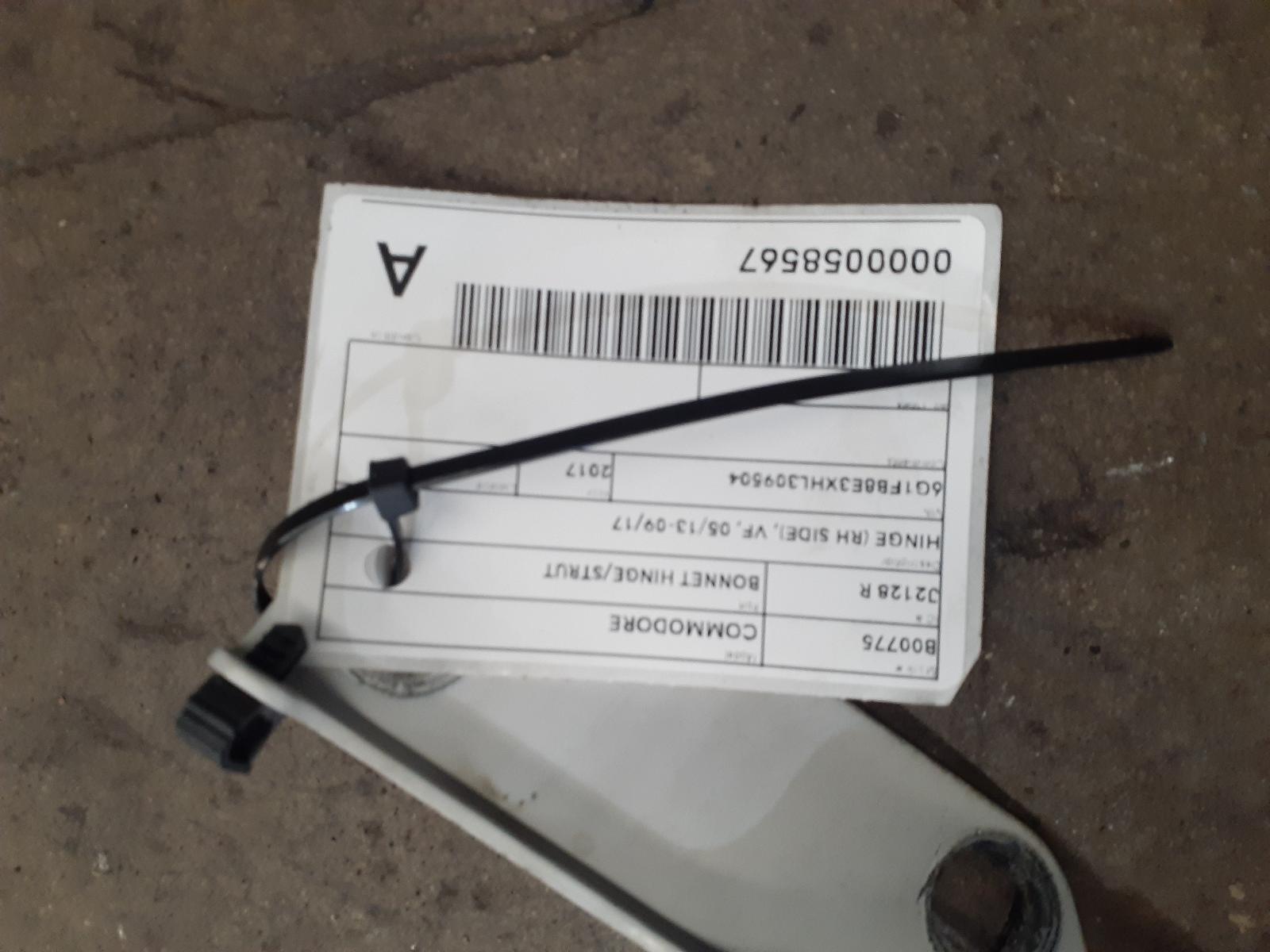 View Auto part Bonnet Hinge/Strut Holden Commodore 2017