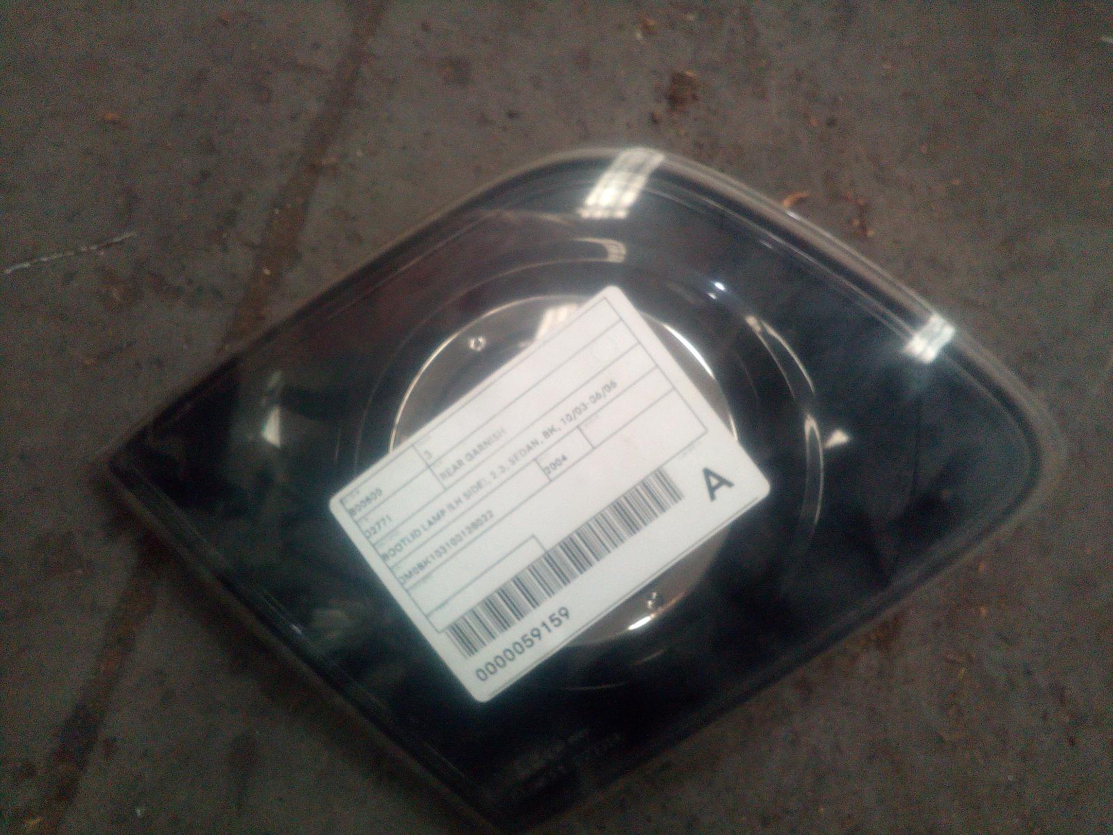 2004 Mazda 3 Rear Garnish View Auto part Rear Garnish Mazda 3 2004