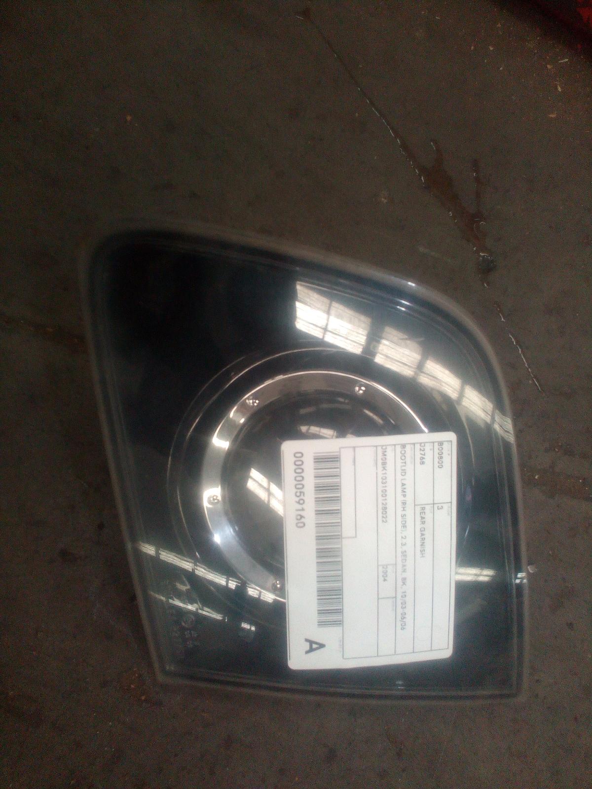 View Auto part Rear Garnish Mazda 3 2004